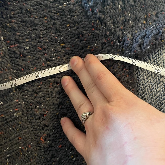 Hurley Gray/Blue Speckled Cozy Sweater - Picture 13 of 13